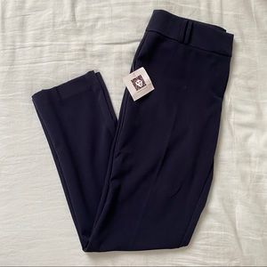 Anne Klein Navy Trouser Pants